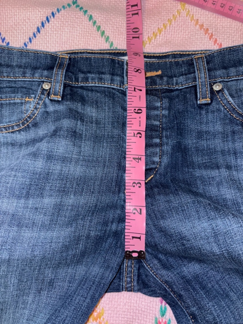 LOFT Dark Blue Boyfriend Jeans Women’s Size 27/4 - Picture 5 of 10
